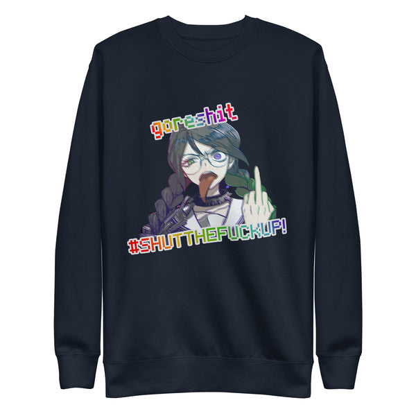 #SHUTTHEFUCKUP! goreshit sweater