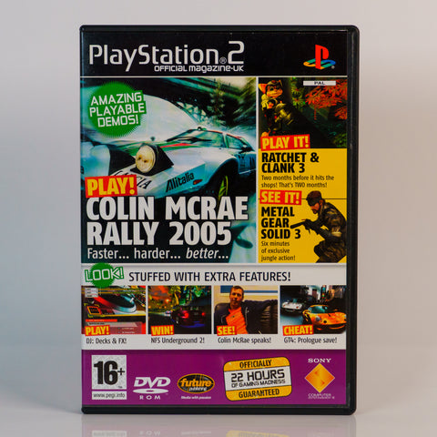 PS2 Official Magazine-UK Oct 2004 - Demo Disc