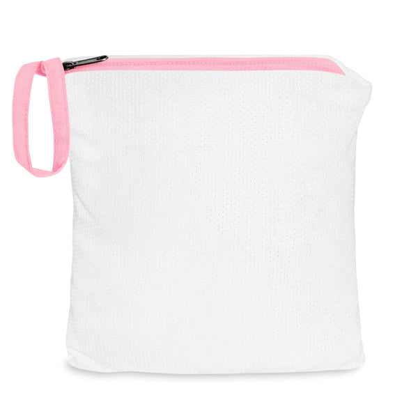 KOF Logo Pink/Flamingo Embroidered Champion Packable Windbreaker