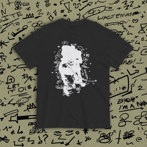 DEGENERATE black t-shirt