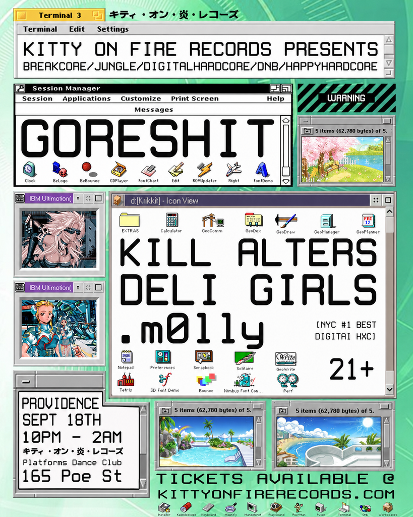 GORESHIT KILL ALTERS - Providence, RI - September 18