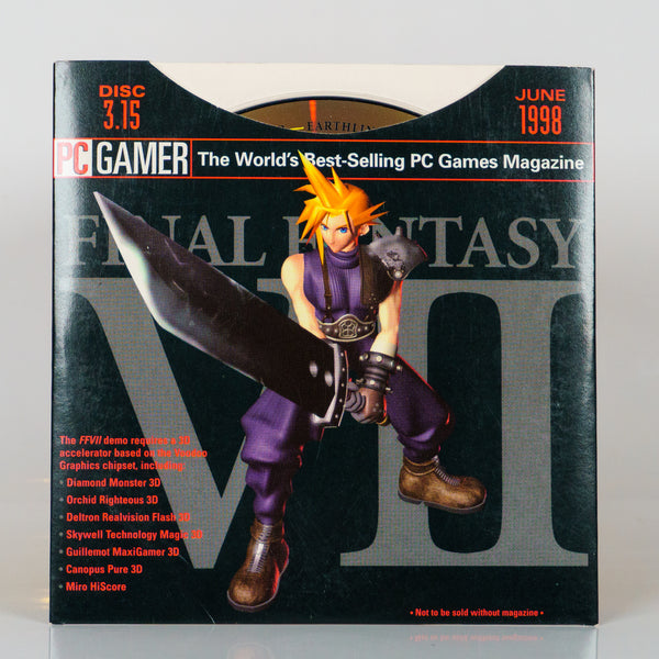 PC Gamer Magazine-Jun 1998 - Demo Disc